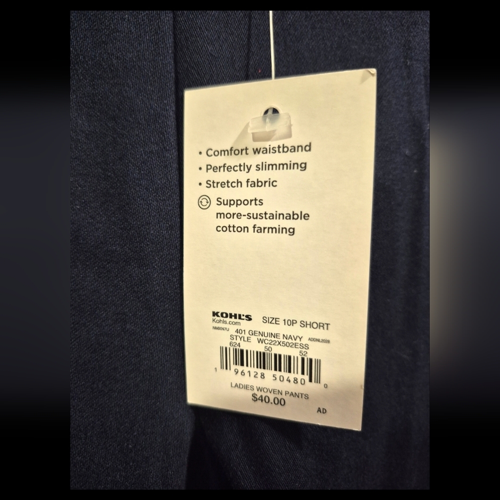Women's Navy Pants NWT - Picture 9 of 9